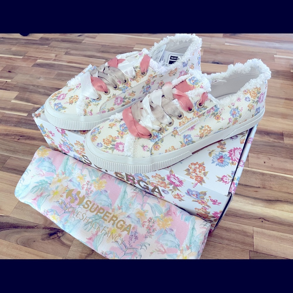 LoveShackFancy Superga sneakers size 39 European